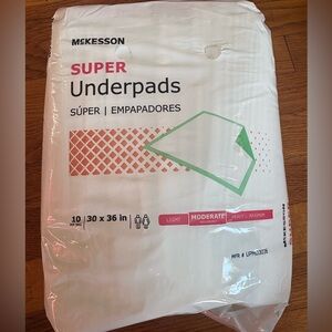 McKesson Super Underpads Moderate Absorbency